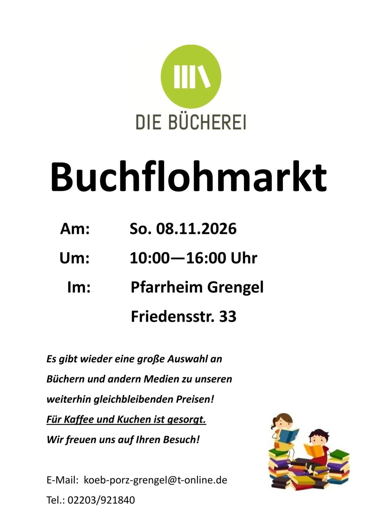 Buchflohmarkt Plakat Herbst 2026-1